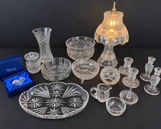 Waterford Crystal, Polonia Lead Crystal West German Crystal Decor Collection