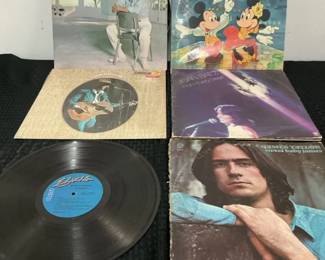 Six 12 Vinyl Records