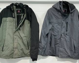 2 SwissTech Coats