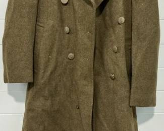 WWII U.S Army Wool Overcoat