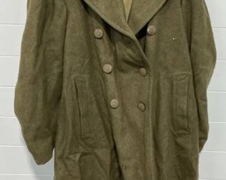 WWII U.S Army Australian Made Overcoat