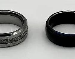 2 Tungsten Carbide Rings