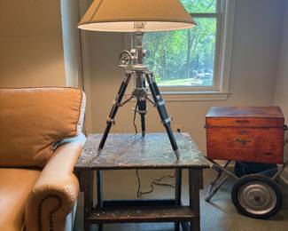 Restoration Hardware Royal Marine telescoping table lamp