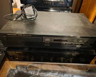 Harman Kardon HD200 CD Player and Harman Kardon PM640 Vxi integrated amplifier  