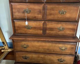 Modern wood chest