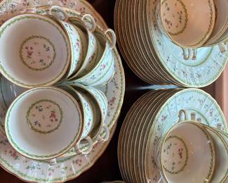 Limoges China service for 12