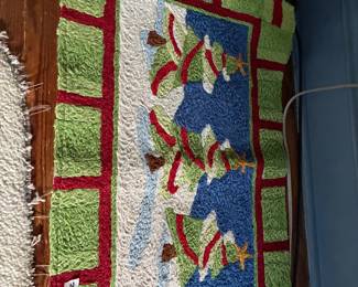 Christmas area rug