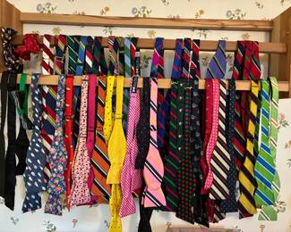 Selection of fun silk bow ties