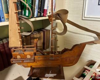 Hand made ship