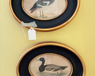 Pr framed duck prints