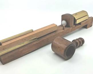 Vintage Texas Native Inertia Nutcracker And Wood Screw Nutcracker
