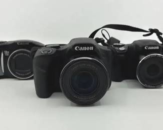 Canon PowerShot SX510 HS, SX100 IS SX530 HS Digital Cameras 3 Pc