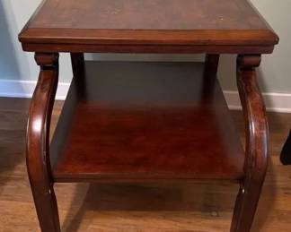 Wooden Side Table Antique Finish A