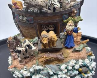 Vintage Noahs Ark Music Box Works