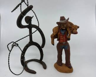 Western Americana Decor 2pc