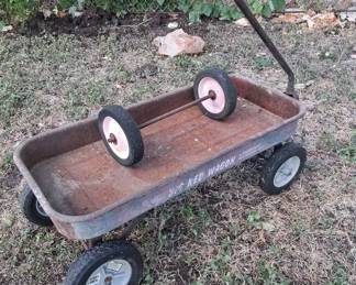 Vintage Big Red Wagon
