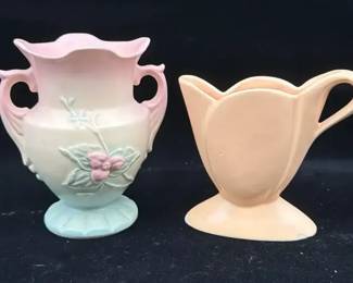 Vintage Hull USA American Art Pottery Chips Present