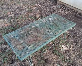 Vintage Iron Patio Table