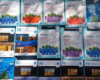 Martha Stewart Living Holiday Time Christmas Lights Large Lot