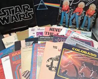 Vintage Records Dolly Parton, Pink Floyd, Star Wars And More