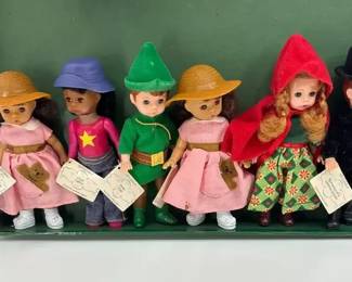 Madame Alexander Storybook Character Doll Collection 6 Pc