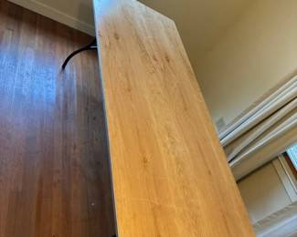 MityLite 6 Folding Banquet Conference Table Woodgrain Top