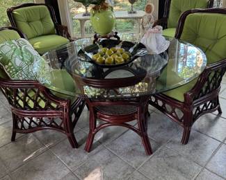 Lane table and chairs
