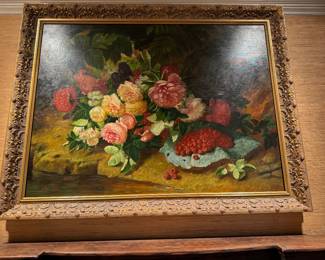 large floral landscape