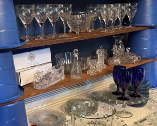 Glassware and crystal