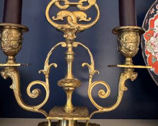 brass candlestick