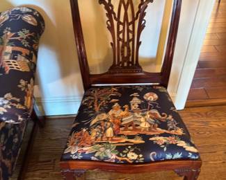 Chippendale style side chair