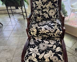 Lane chair and ottoman