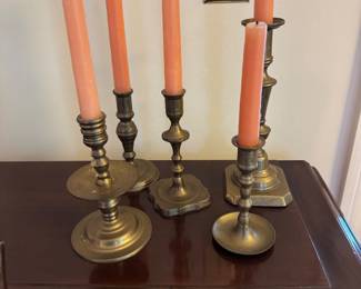brass candlesticks