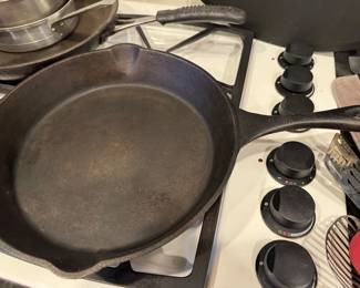 cast iron frying pan by Emeril