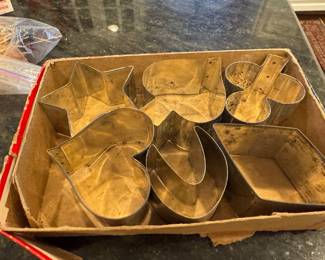 vintage Bridge cookie cutters