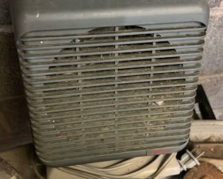 compact personal fan heater