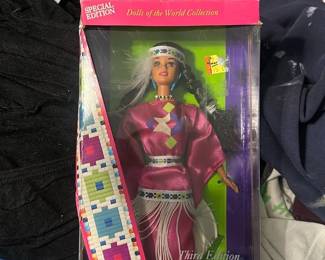 Mattel Native American Barbie 3rd Edition