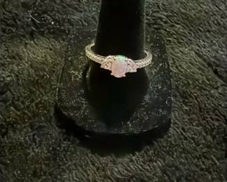 Sterling Silver Opal Ring (11)