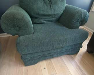 Green Oversized Club Chair