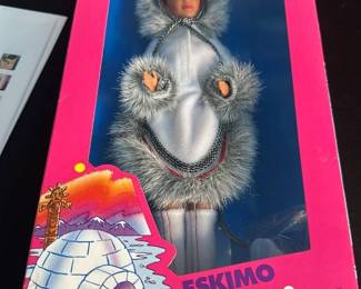 Mattel Eskimo Barbie Second Edition
