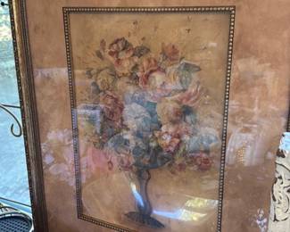 Framed Floral Still Life Print