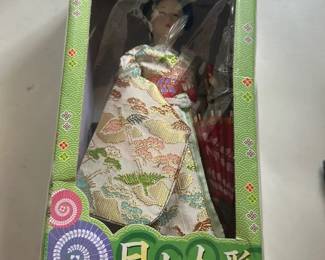 Japanese Doll with umbrella