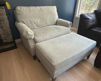 Chair & A Half W/ Ottoman
