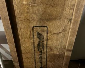 vintage wooden mechanics creeper