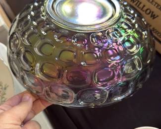 Thumbprint Bowl by Federal Glass
