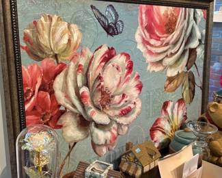 Floral Canvas Wall Art