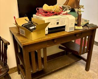 Oak desk