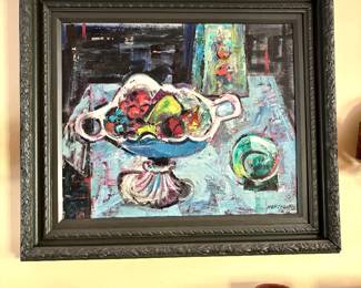 1950’s still life painting