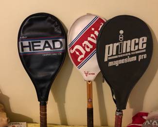 Vintage Tennis Racquets!
