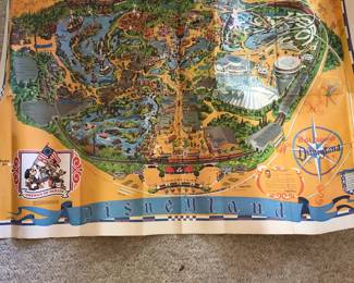 Vintage Disneyland Map 1975?